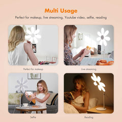 LasaniMart®12 Inch Selfie Ring Light with Stand | LED Ring Light for Video